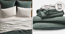 This Brooklinen cooling sheet set is 50% off
