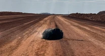 Large chunk of suspected space debris found in Australian desert