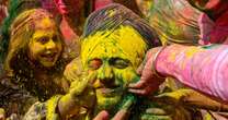 Water Balloons and Bollywood, India covers itself with color on Holi festival