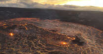 Toddler nearly falls off cliff overlooking Hawaii’s Kilauea volcano