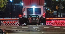 Driver arrested after ramming car into Secret Service property near White House