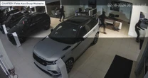 Video captures teens stealing 9 luxury vehicles from Wisconsin car lot, smashing through garage door