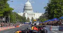 Red Bull Formula 1 team turns Washington's iconic Pennsylvania Ave into a race track