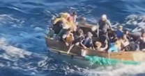 Video shows Carnival cruise ship rescuing migrants at sea near Cuba 
