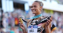 Anna Hall overcame a broken foot and knee surgery en route to Paris with help from legendary mentor