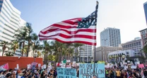 Tear gas, flags and legal battles as ICE protests continue nationwide