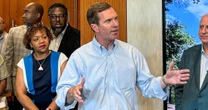 Andy Beshear, a Democratic governor in a state Trump won by 30 points, tests a 2028 message in South Carolina