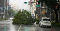 2 dead as weakened and ‘weird’ Typhoon Krathon slams into Taiwan