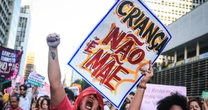 Brazilian women protest bill that would equate late abortions with homicide
