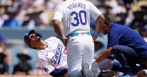 Dodgers star Mookie Betts breaks left hand and it's not clear when the MVP candidate will return