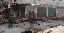 Stripped, blindfolded and ‘humiliated’: Images show dozens of men detained by Israeli forces in Gaza