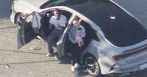 Car chase suspect leads police on pursuit with his 2-month-old baby in the car