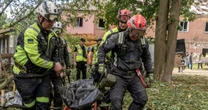 Russia strikes an apartment building in the Ukrainian city of Kharkiv and 1 person is killed