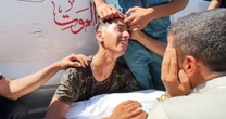 Children killed by Israeli strike while getting water in area Palestinians were told to go