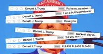 From hugs to guillotines, Trump's fundraising emails are a roller coaster 