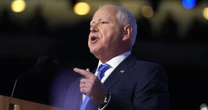 Walz highlights small-town roots on his biggest stage yet: From the Politics Desk