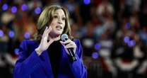 Harris weaves her life story into a vision for America as she accepts Democratic nomination
