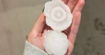 Hailstones may get bigger as the climate warms — bringing higher insurance costs