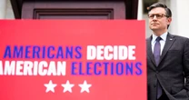 Speaker Mike Johnson and Trump allies who tried to overturn the 2020 election roll out voting 'integrity' bill