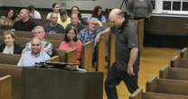 'I'm gonna do the backspin': N.J. man breakdances to podium during town hall meeting