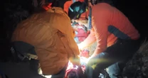 Hiker rescued after getting trapped under boulder for 7 hours in California mountains