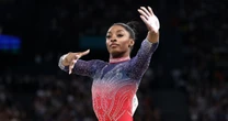 Simone Biles says she was overwhelmed with emotion after she finished competing in the Paris Olympics