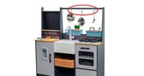 Almost 200,000 play kitchens recalled after death of toddler who was strangled on hook