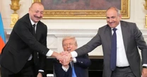 Leaders of Armenia and Azerbaijan shake hands and sign deal at White House peace summit