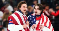 Jack Hughes' goal gives U.S. men's hockey its first gold since 1980 in stunning fashion