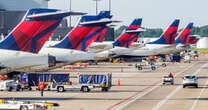 Delta plane clips another aircraft and appears to knock its tail off at Atlanta airport