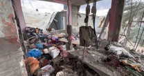 Sleeping children were blown 'through the air' by a missile strike in Rafah, relative says