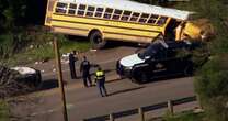 Two people killed, at least 10 injured in school bus crash