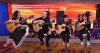 Watch the ‘Quarantined Quartet’ musical family return to preform on Stay Tuned