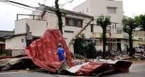 Typhoon Shanshan brings heavy rain and strong winds to southern Japan