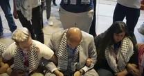 Pro-Palestinian protesters hope for speaking slot during final night of DNC