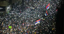 Over 100,000 Serbian protesters gather in massive anti-government rally