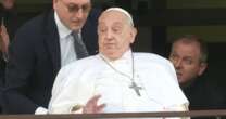 Pope Francis released from hospital after 5-week stay