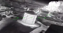 Ukrainian military releases video showing strikes in Russian-held Crimea