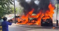 Video shows fiery aftermath of Israeli attack in southern Lebanon