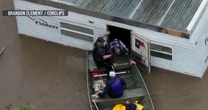 Catastrophic floods trigger water rescues