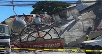 Buildings crumble in deadly earthquake