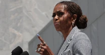 Michelle Obama speaks at the opening of the Obama Presidential Center in Chicago