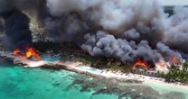 Massive fire breaks out at popular tourist resort in Dominican Republic