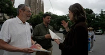 Ceramicists spent 14 years working on the  cross atop the Sagrada Familia