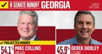 Rep. Mike Collins wins GOP runoff in Georgia Senate race, NBC News projects