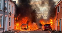 Homes engulfed in flames as Belfast unrest continues