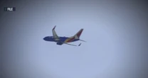 Southwest plane make mid-air maneuver to avoid collision with another plane