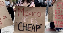 Protests against gentrification, U.S. migration lead to vandalism in Mexico