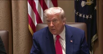 Trump acknowledges 'transition problems' with economic policies at Cabinet meeting