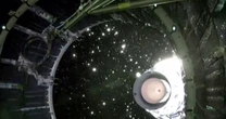 Rocket's core stage separates, Artemis crew now in space